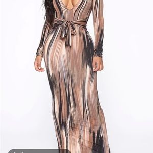 Mind of my own maxi dress